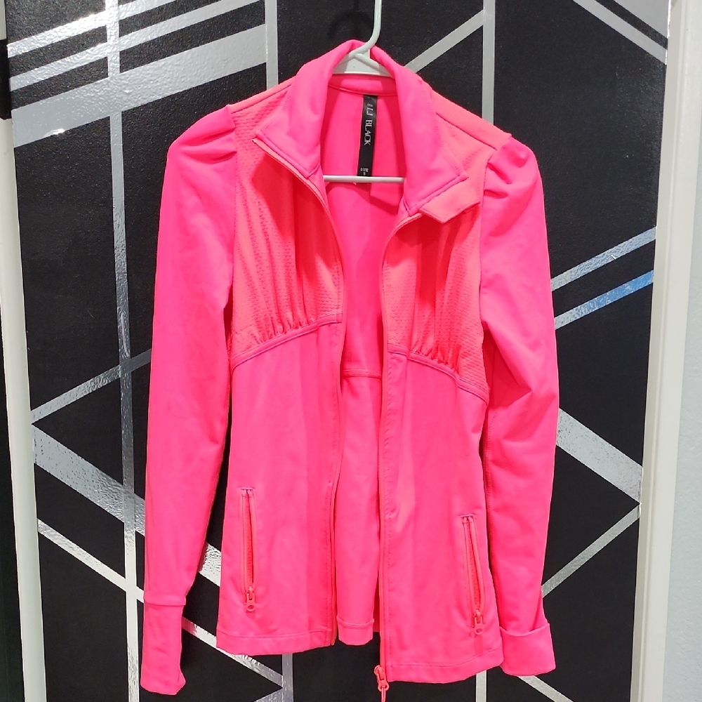 Lorna Jane Neon Pink/ ORANGE  Active Jacket